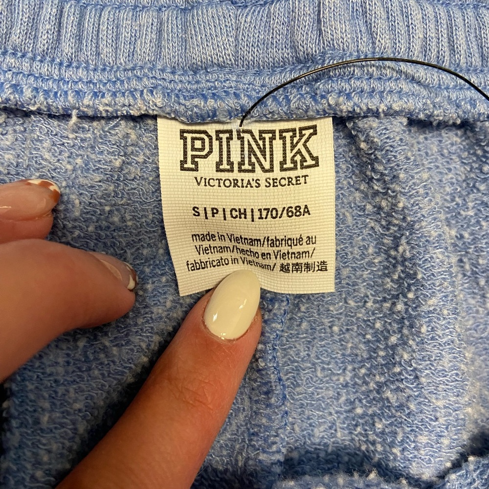 pink | cropped sweat pants - Picture 4 of 4